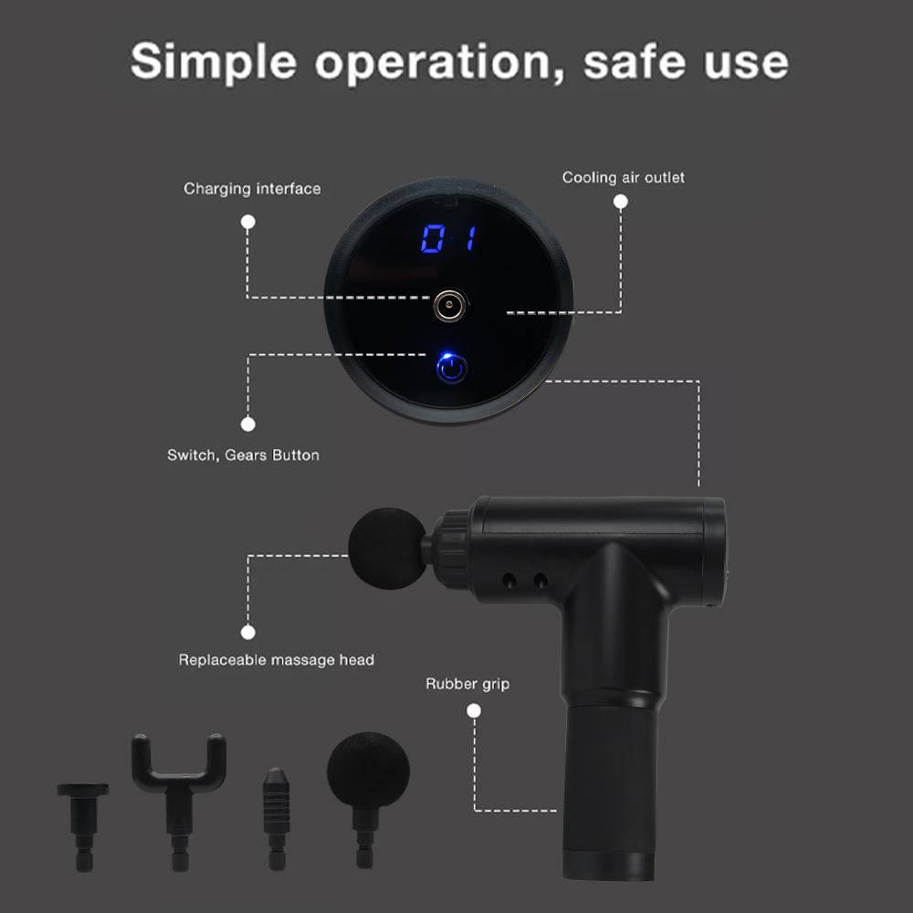 LCD Display Massage Gun