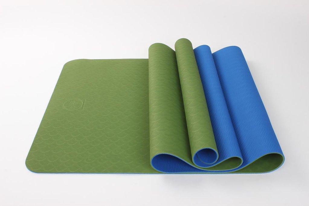 Two Tone TPE Premium Yoga Mat